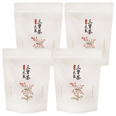 菓青市集 菓心草本元氣三寶茶三角茶包, 10包, 5g, 4袋