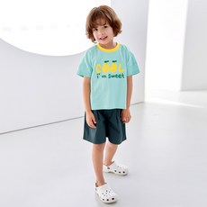 MARI N MORI 兒童時尚百慕達梭織褲