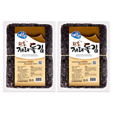 Badamom 莞島傳統岩海苔 100片入, 300g, 2包