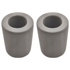 暖&和家居 陶瓷牙刷架 3x4cm 內徑1.8cm 白色 灰色 黃色 綠色, 2個