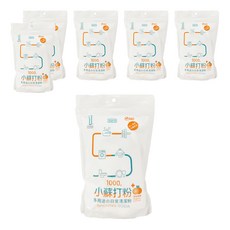 UdiLife 優的生活大師 小蘇打粉+柑橘清潔粉 1kg -天然溫和不刺激 居家清潔好幫手, 6包