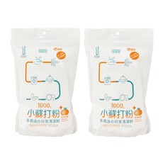 UdiLife 優的生活大師 小蘇打粉+柑橘清潔粉 1kg, 2包