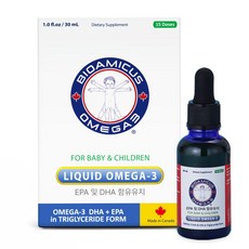 BIOAMICUS 兒童用 Omega-3 液體 DHA+EPA, 1個, 30ml