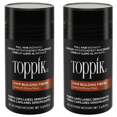 TOppiK 增髮纖維 12g, 赤褐 AUBURN, 2瓶