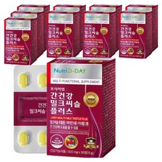 뉴트리디데이 간건강 밀크씨슬 플러스, 30정, 10개