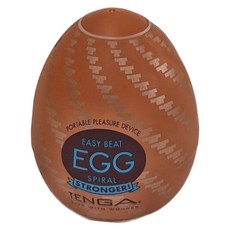 TENGA EGG HARD 堅挺系列 飛機杯, 1個, SPIRAL/螺旋