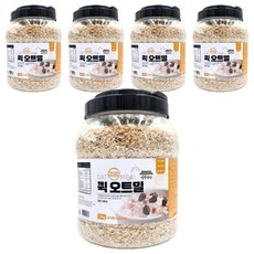 桶裝快熟燕麥片, 1.2kg, 5桶