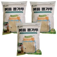 한울식품 볶음 콩가루, 3개, 1kg