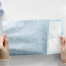 hello moris Floret 紙袋 M 15 x 9 x 28 cm, 100個, 藍色