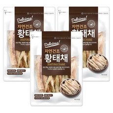 해맑은푸드 황태채, 200g, 3개