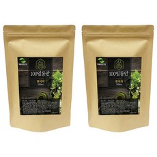 HaemilHouseholdnHealthCare 100天糙米茶三角茶包, 1.5g, 100包, 2袋