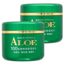 ALOINS 雅洛茵斯 蘆薈護膚霜 添加蘆薈保水成份 深層滲透 減緩肌膚乾燥 使肌膚水潤 限量加量版, 200g, 2個