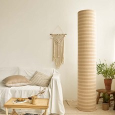 BEBE DECO 圓柱型立式空調防塵罩, 淺褐色的