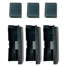 杯蓋立式牙刷盒 顏色隨機, 3個