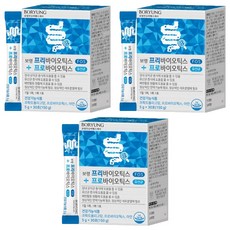 보령 프리바이오틱스 프로바이오틱스 유산균, 150g, 3개