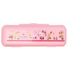 Hello Kitty 凱蒂貓 環保餐具盒, 1組, 粉色