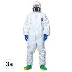 듀폰 TYVEK 400 보호복, 화이트, 3개