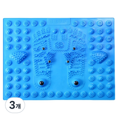 Some's Mine 腳底按摩墊, 藍色, 3個