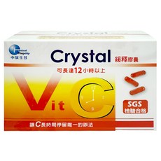 中旗生技 維他命C緩釋膠囊, 1盒, 60顆