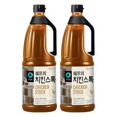청정원 쉐프의 치킨스톡, 2kg, 2개