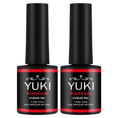 YUKI 優質彩色凝膠 10g, 035號原裝黑色, 2個