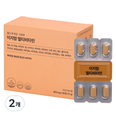 이지맘 멀티비타민 72g, 90정, 2개