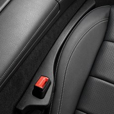 AUTO CREW 聚氨酯汽車座椅縫隙防漏墊 AC-S3, 黑色, 2個