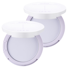 IPKN 膚色校正霧面粉餅 7.5g, 01 Asian Lavender, 2盒