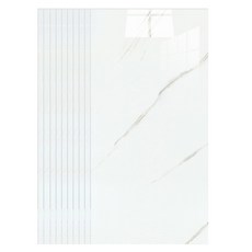 JUTEM 黏貼式磁磚貼紙壁貼 10入, 大理石白