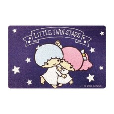 Sanrio 三麗鷗 雙子星刮泥地墊, 滿天星星, 1個