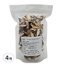 약초보은 건슬라이스 표고버섯, 100g, 4개
