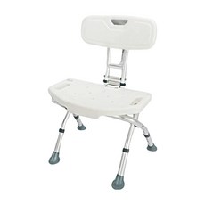 有背折疊洗澡椅, 單一顏色, 1個