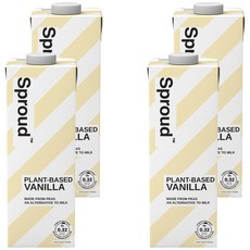 Sproud 豌豆飲 原味, 4個, 1L