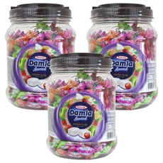 tayas 什錦水果軟糖, 3桶, 850g