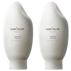 HAIR RECIPE 髮的食譜 米糠溫養修護護髮精華素 檸檬生薑, 350ml, 2瓶