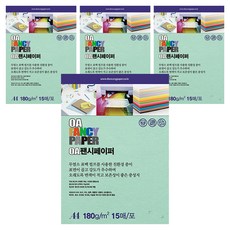 두성종이 OA 팬시페이퍼 컬러복사지 청연두색 180g R13, A4, 60개