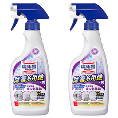 Kao 花王 Magiclean 魔術靈 台灣公司貨 除霉多用途噴槍瓶去霉劑, 400ml, 2瓶