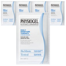 피지오겔 데일리 모이스처 테라피 크림 마스크, 1개입, 5개