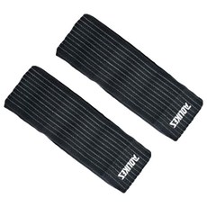 AOLIKES 奧力克斯 Life Point 彈性繃帶型加壓小腿護具 黑色, 2個