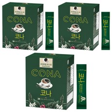 CONA 烘焙即溶美式咖啡粉, 1.6g, 30條, 3盒