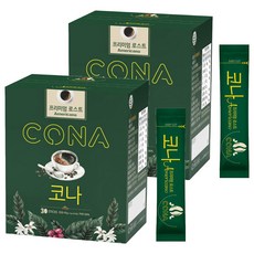 CONA 烘焙即溶美式咖啡粉, 1.6g, 30條, 2盒