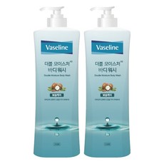 韓國 Vaseline 凡士林雙重保濕沐浴露 800ml, 2個