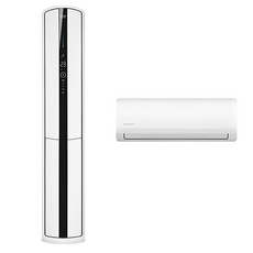 캐리어 인버터 58.5㎡(17.7평) + 18.7㎡(5.7평) 멀티형 프리미엄 에어로18단 에어컨 AMC18VA8BAWGH 방문설치, 일반배관형