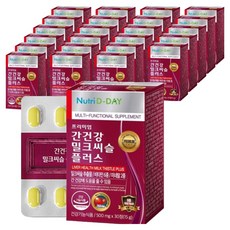 뉴트리디데이 간건강 밀크씨슬 플러스, 30정, 24개