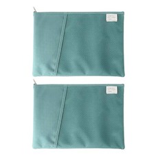 E.City 多功能可折疊文件收納袋, 顏色隨機, 2個