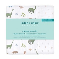 aden+anais 經典四層紗厚毯, 恐龍家族, 1件