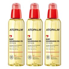 아토팜 베이비 너리싱 오일, 100ml, 3개