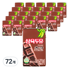 삼육두유 초코맛, 140ml, 72개