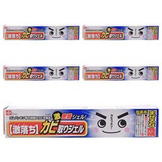 LEC 激落除黴清潔劑, 濃密泡沫 強效對抗黑黴菌, 117g, 5條