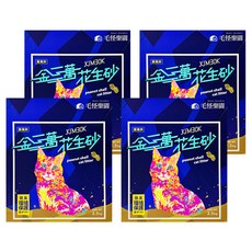 Beast Paradise 毛怪樂園 KIM30K 金三萬花生貓砂 天然除臭, 藍風鈴, 2.5kg, 4包